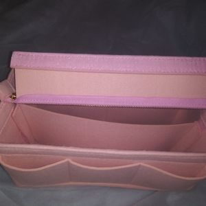 Pretty Pink Large Purse Organizer